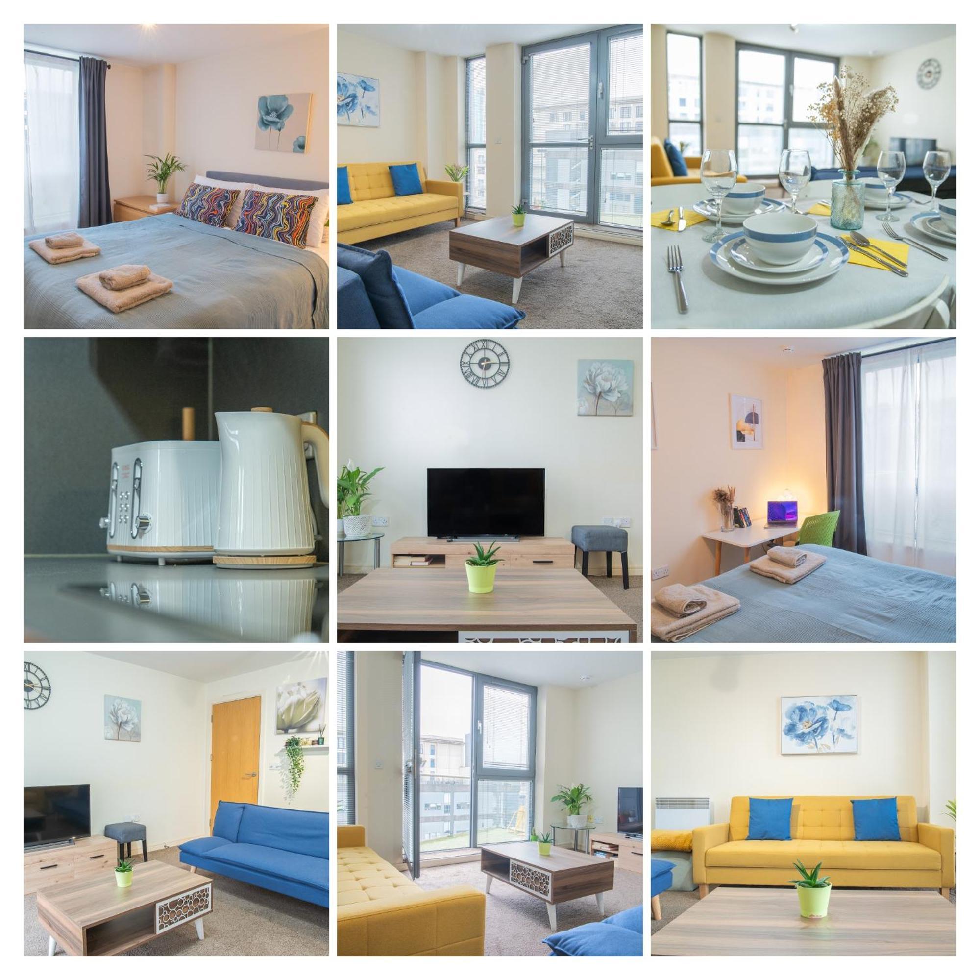 Stay In Our Stylish Flat! & Secure Building & Sleeps Up To 4 Бірмінгем Екстер'єр фото